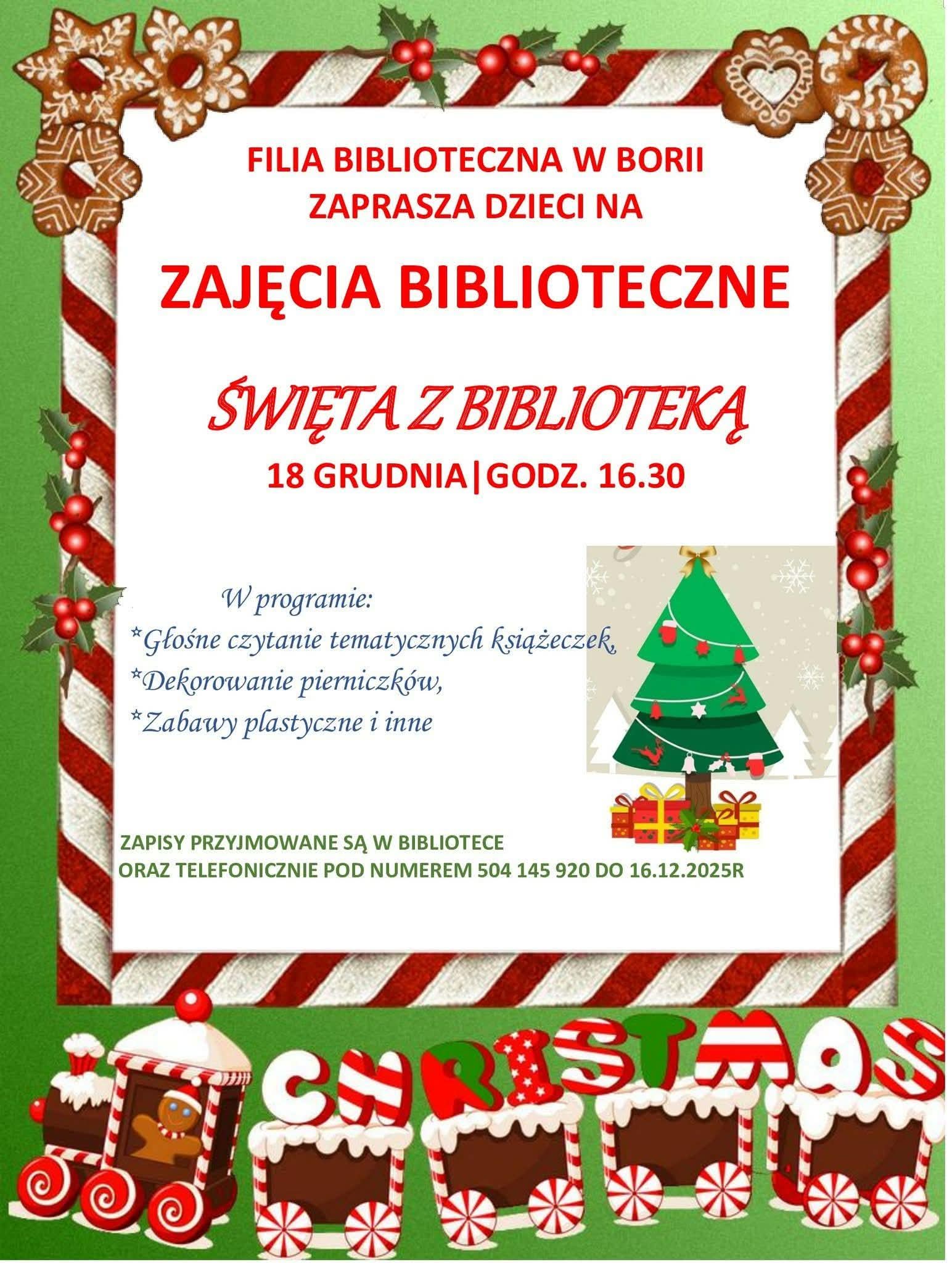Zajęcia Biblioteczne Filia Boria