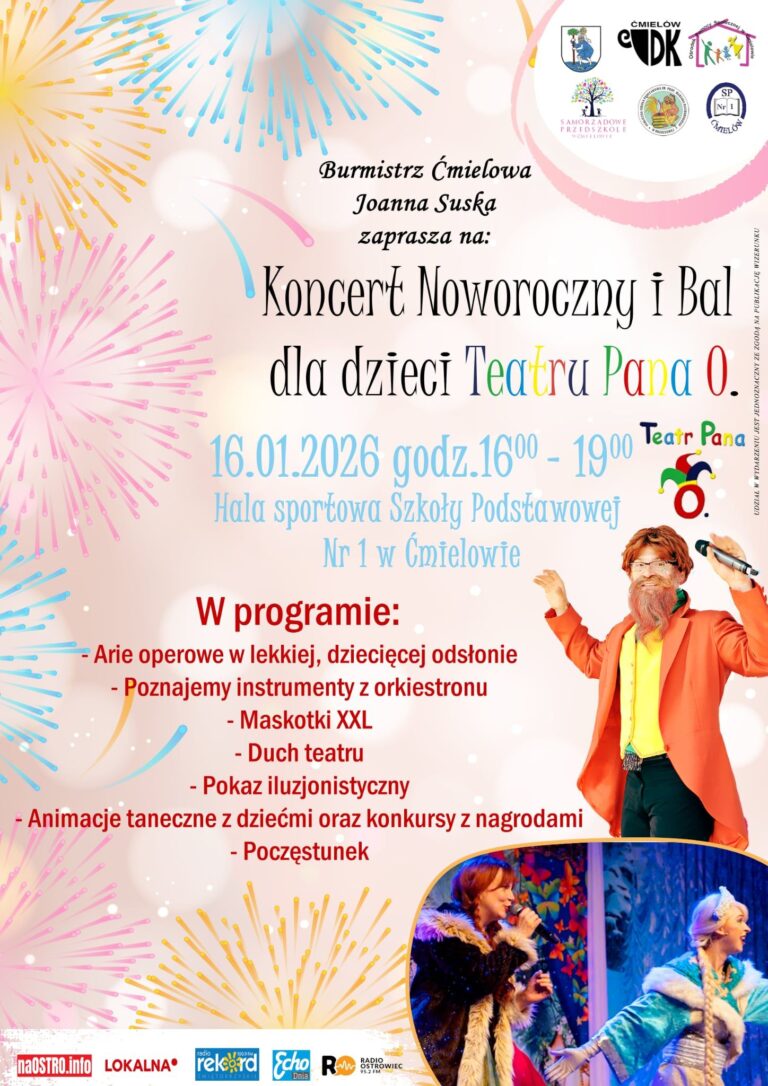 Koncert Noworoczny i Bal Karnawałowy dla dzieci Teatru Pana O