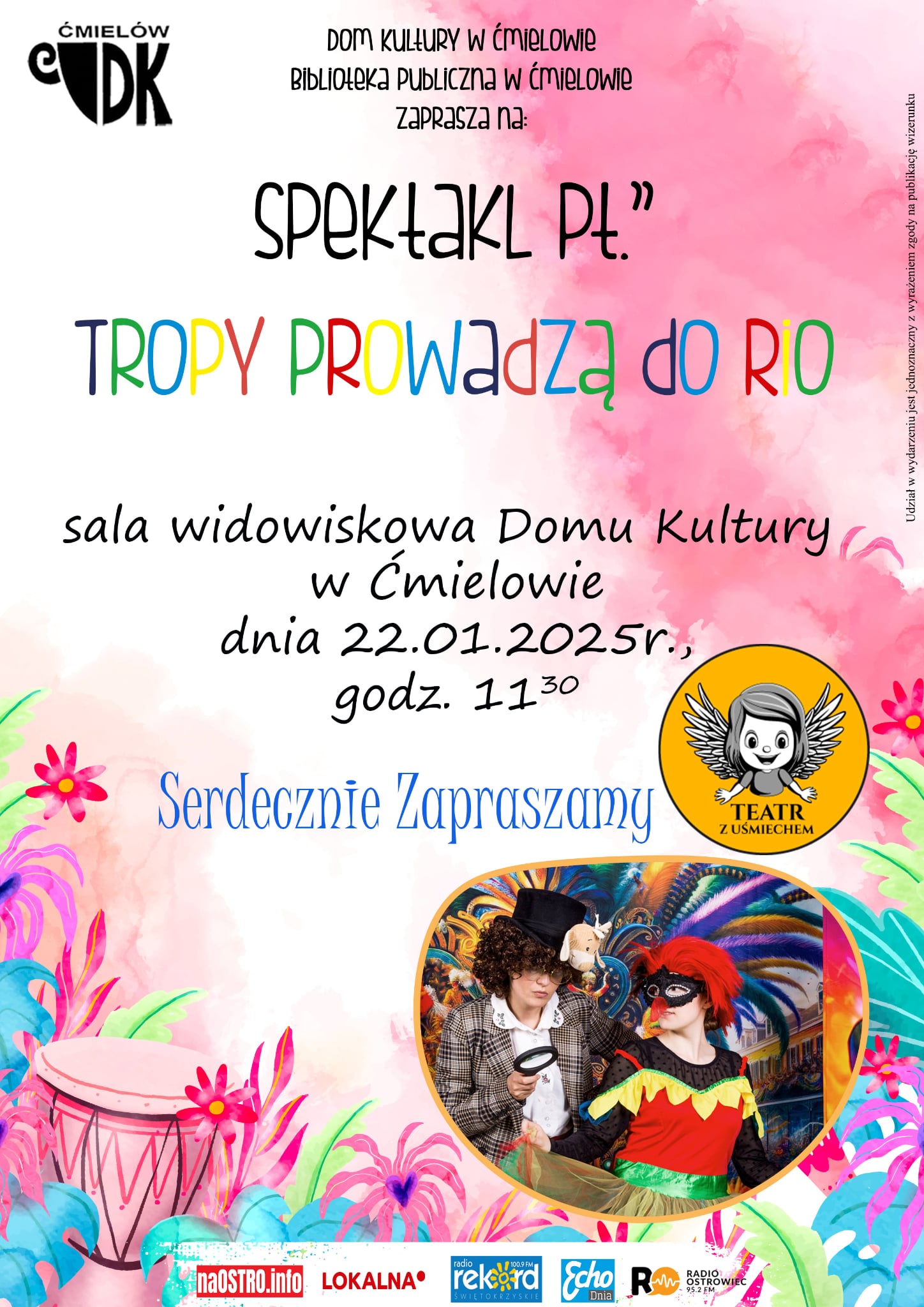 Spektakl pt.” Tropy prowadzą do Rio